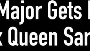 ROME MAJOR's Fat Pole Blown Deep by SARA JAY's Huge Tits