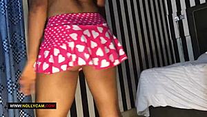 her sexy dance gets my cock throbbing ready to fuck