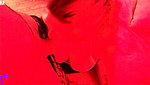 i couldn't resist that latina milf's sloppy ball sucking and massive facial blast