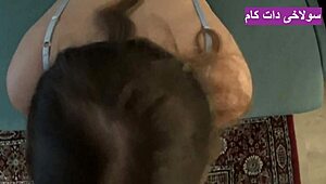 amateur homemade video features cute brunette babe and big ass
