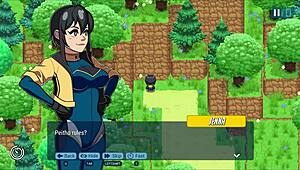 nympho bound tight for intense lesbian bondage game