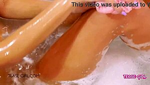 whoa sexy college teen shows off her perfect body during casting interview on sofa 😘