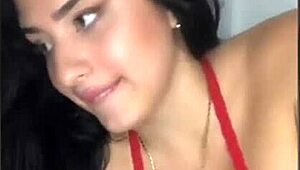 latina amateur shakes her homemade curves dancing just for you