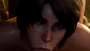 Mad Moxxi Sucks Cock While Jote Fucks Her Pussy