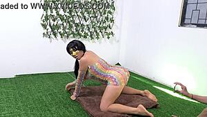 is naive saritacoketa's big ass pussy bent over ready for pro double penetration soon?