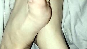 gretala's bare feet look so tempting naturally no polish