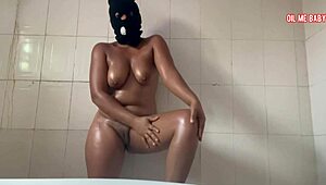 i was masturbating in bathroom he couldnt wait rugged me an fucked hard wet pussy