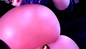 Mad Moxxi Sucks Cock While Jote Fucks Her Pussy