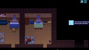 nympho bound tight for intense lesbian bondage game