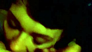 horny slut spits and sucks cock deep