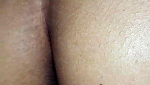 Latina milf couple swings in bedroom doggystyle with big cocks cum dripping on juicy ass