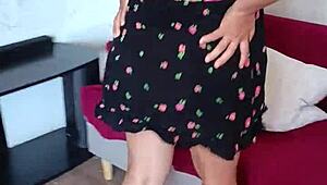 My pregnant wife craves intimate fun in living room part 1