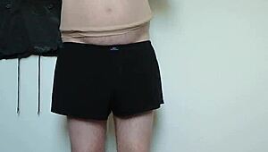 bodystocking stretches tight over curves in full demo