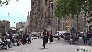 Hey babe, watch your mistress disgrace you outdoors?