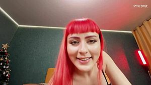 makima femdom seduces you into creampie pounding her tight latina pussy