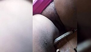 chubby latina evangélica loves her big hairy pussy solo