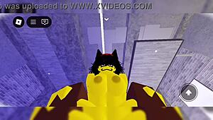 big tits big ass femdom crushes that yellow creature hard