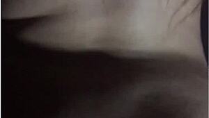 arab milf teases shaved pussy asshole before interracial cumshot