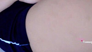 skipping class to fuck the big ass classmate in her tight shorts she bounces hard