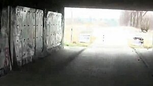 hot MILF spots slut on street, drags her home for rough FUCK