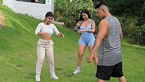 Willst du sehen, wie das Workout bei Dilan Clavijos tätowierter Latina-Fotze zum harten Bohren wird Teil 1??