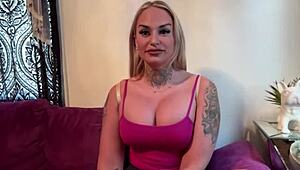 man, stephanie love's massive tits and ass got me goin' deeper in this casting rip-fest 😩🍑