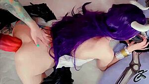 ksu colt tali cosplay anal dobbel knyttneve kjempedildos gaping