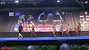 European Bikini Champs 162cm Final Showcases Hot Asses And Tits In Tight Swimsuits