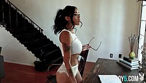 damn lily andrews that curvy asian milf bod for playboy is too hot ughh