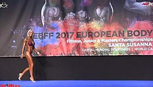 European Bikini Champs 162cm Final Showcases Hot Asses And Tits In Tight Swimsuits