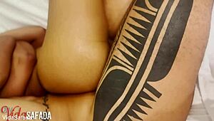 Swollen Pussy Wife Craves Friend's Brutal Anal Thrust