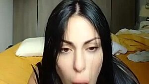 sapphire grabs that huge bbc dildo slides it deep in her soaking pussy till she cums hard