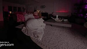 your skinny stepsis hops on that monster cock right after you tongue her wet slit