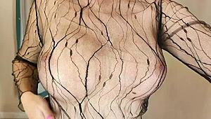 who's spying on that upskirt pussy flash in the dressing room?