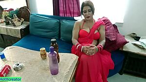 Indian Beauty Enjoys Intense Hardcore Pounding And Creampie Finish