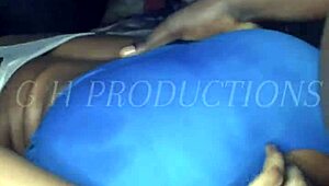 ghetto teen slut lill shorty gets bent over fucked rough doggystyle and missionary till creampie drips from juicy pussy