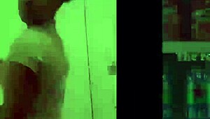 wanna see this black girl flash her chocolate ass in the bathroom?