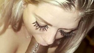 throat goat takin that big black monster cock deep interracial!!