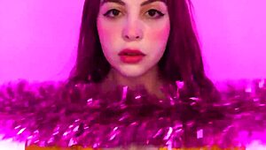 russian moona whispers asmr with big tits tease