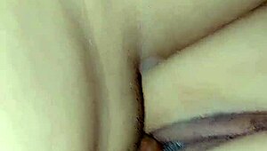 asian couple films her taking hot cumshot right on the armpit.