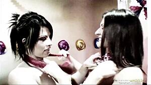 Two Chicks Fiercely Suck And Ride Big Cocks Hard