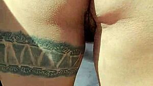Mexican puta flashes ass publicly groped hard?