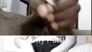 watch this hot latina milf's shaved pussy take massive cum tribute