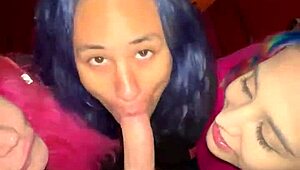 curvy asian milfs surprise guy on boat suck deepthroat his monster cock