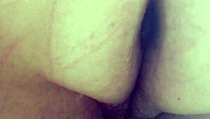 bbw latina caresses hairy ass on bed teasing urges