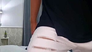 big cock unloads thick cum closeup with long jerkoff and dirty talk as guy shows rock hard dick at piano