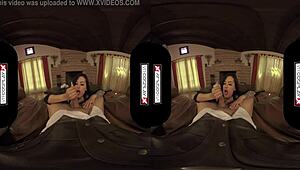 vr cosplay lets you fuck katrina jade as hot sorceress in immersive pov pounding