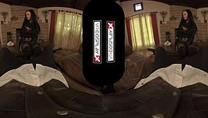 vr cosplay lets you fuck katrina jade as hot sorceress in immersive pov pounding