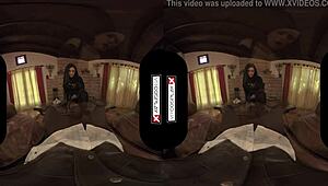 vr cosplay lets you fuck katrina jade as hot sorceress in immersive pov pounding