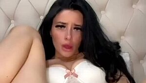 i'm the horny american teen exchange student squirting solo on webcam